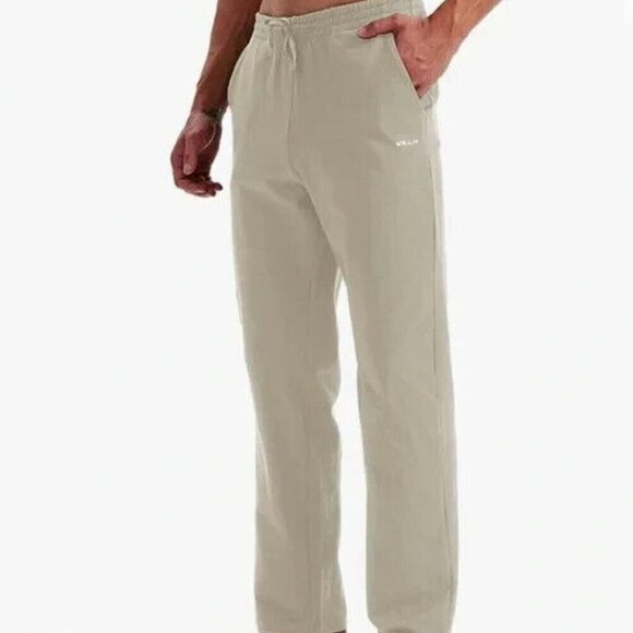Willit Men's Cotton Yoga Balance Sweatpants Straight Leg Athleisure Gorpcore M - Picture 1 of 7